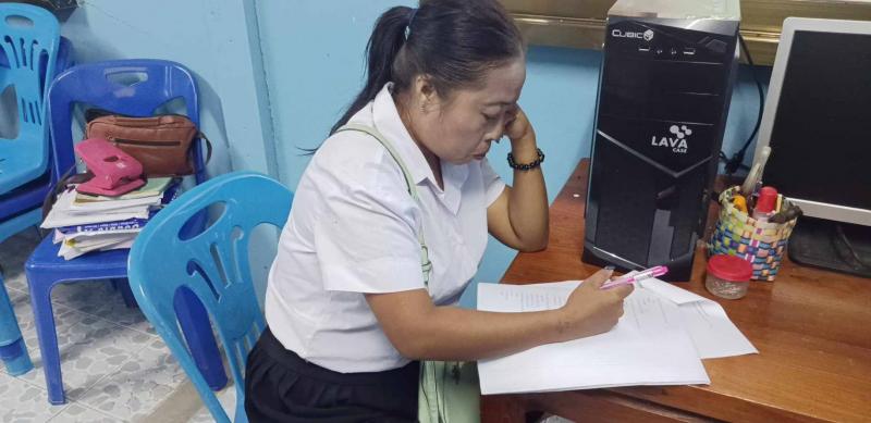 14. พบกลุ่มนักศึกษาตำบลโกสัมพีนคร เพื่อเรียนรู้สาระการเรียนรู้ภาษาไทย วันที่ 4 มิถุนายน 2568