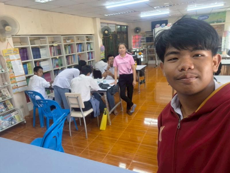 3. นักศึกษาเข้ราวมปลูกป่ากับ อบต.เพชรชมภู  ณ วัดเขาน้ำตกวังชมภู วันที่ 5 มิถุนายน 2568