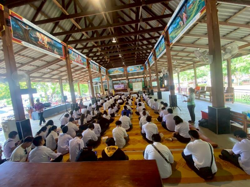 13. โครงการ “สืบสานคุณธรรม จริยธรรม สู่สังคมไทย”  ณ วัดเกาะรากเสียดนอก 
