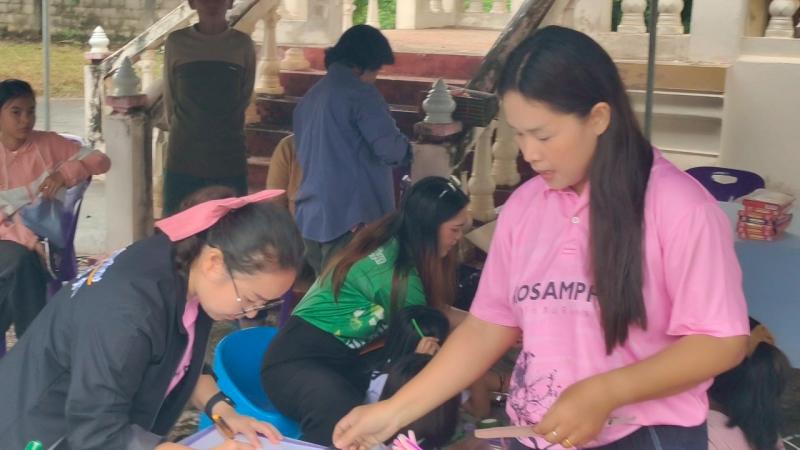 20. กิจกรรมโครงการพัฒนาห้องสมุดเคลื่อนที่ วัดเนินกรวด วันที่ 22 กรกฎาคม 2568