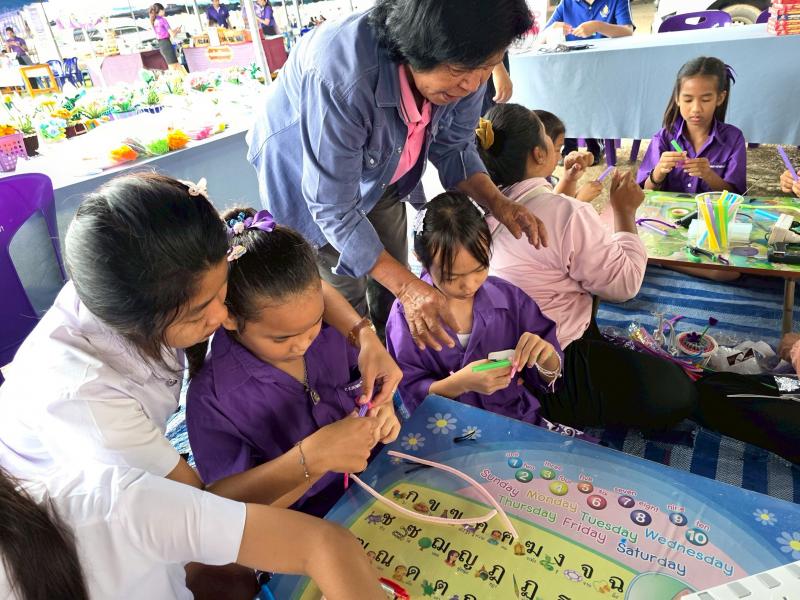 24. กิจกรรมโครงการพัฒนาห้องสมุดเคลื่อนที่ วัดเนินกรวด วันที่ 22 กรกฎาคม 2568