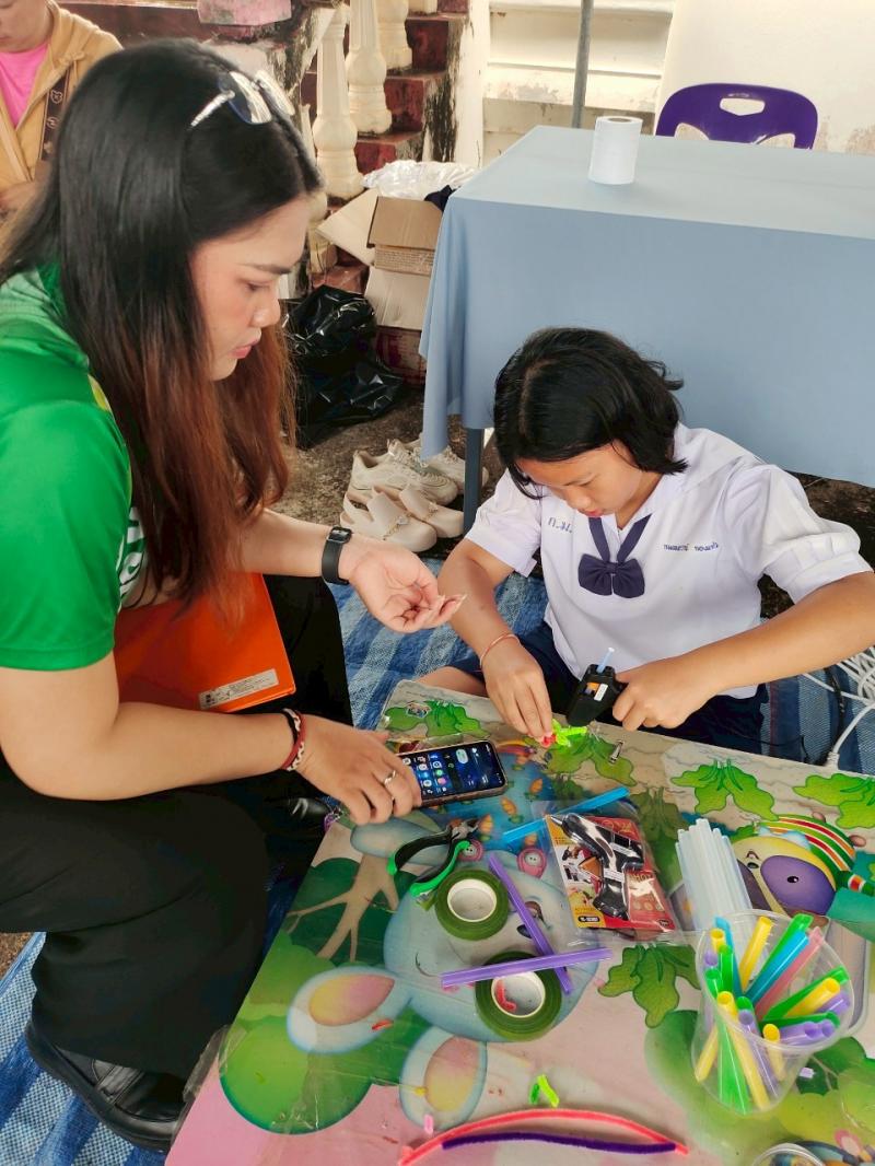 26. กิจกรรมโครงการพัฒนาห้องสมุดเคลื่อนที่ วัดเนินกรวด วันที่ 22 กรกฎาคม 2568