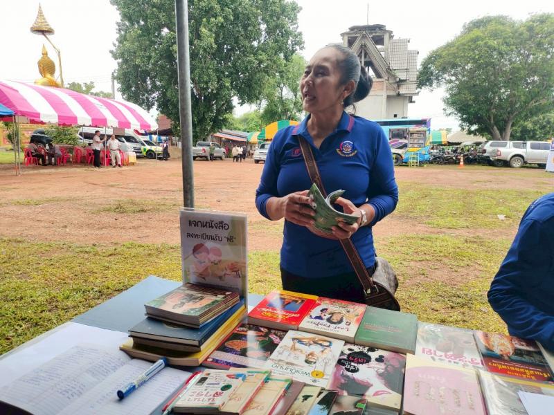 30. กิจกรรมโครงการพัฒนาห้องสมุดเคลื่อนที่ วัดเนินกรวด วันที่ 22 กรกฎาคม 2568