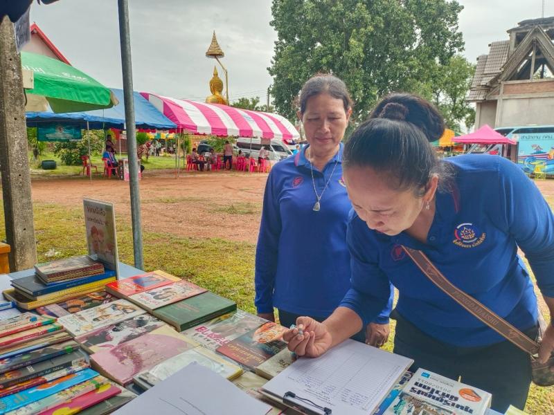 38. กิจกรรมโครงการพัฒนาห้องสมุดเคลื่อนที่ วัดเนินกรวด วันที่ 22 กรกฎาคม 2568