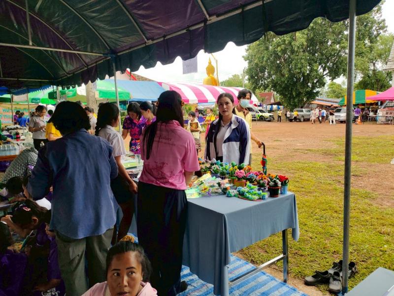 42. กิจกรรมโครงการพัฒนาห้องสมุดเคลื่อนที่ วัดเนินกรวด วันที่ 22 กรกฎาคม 2568