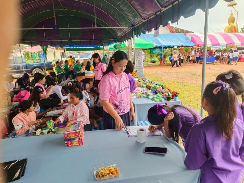 48. กิจกรรมโครงการพัฒนาห้องสมุดเคลื่อนที่ วัดเนินกรวด วันที่ 22 กรกฎาคม 2568