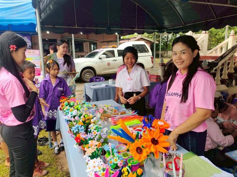 59. กิจกรรมโครงการพัฒนาห้องสมุดเคลื่อนที่ วัดเนินกรวด วันที่ 22 กรกฎาคม 2568