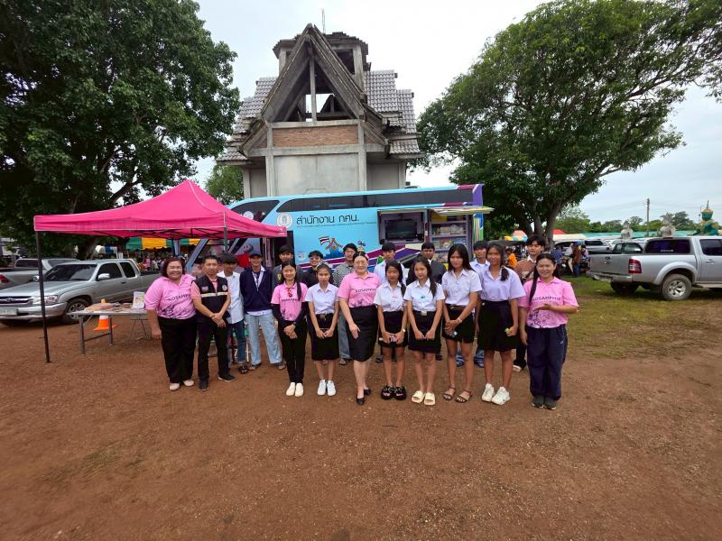 62. กิจกรรมโครงการพัฒนาห้องสมุดเคลื่อนที่ วัดเนินกรวด วันที่ 22 กรกฎาคม 2568