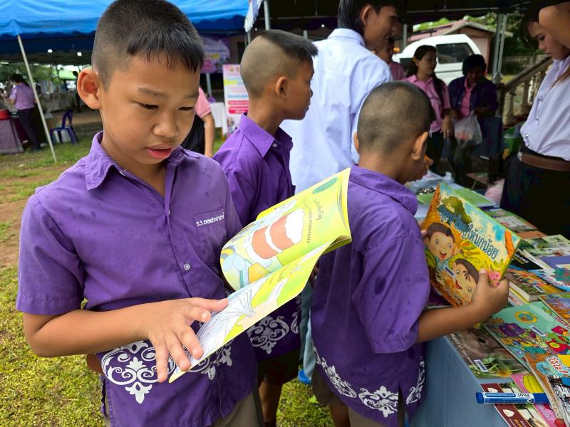 67. กิจกรรมโครงการพัฒนาห้องสมุดเคลื่อนที่ วัดเนินกรวด วันที่ 22 กรกฎาคม 2568