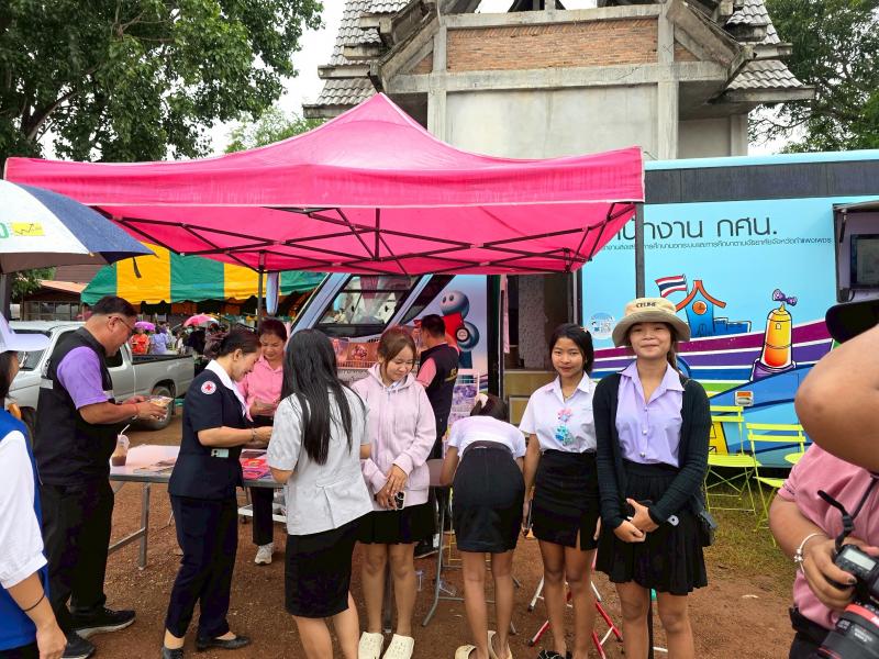 72. กิจกรรมโครงการพัฒนาห้องสมุดเคลื่อนที่ วัดเนินกรวด วันที่ 22 กรกฎาคม 2568