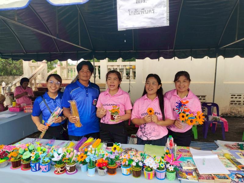 77. กิจกรรมโครงการพัฒนาห้องสมุดเคลื่อนที่ วัดเนินกรวด วันที่ 22 กรกฎาคม 2568