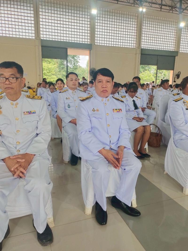 3. พิธีถวายพระพรชัยมงคลเนื่องในโอกาสวันเฉลิมพระชนมพรรษา 28 กรกฎาคม 2568 