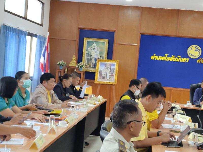 3. การประชุมหัวหน้าส่วนราชการ ทุกส่วน ,หัวหน้าหน่วยงานรัฐวิสาหกิจ ,ผู้บริหารสถานศึกษา ,หัวหน้าอุทยานแห่งชาติคลองวังเจ้า 