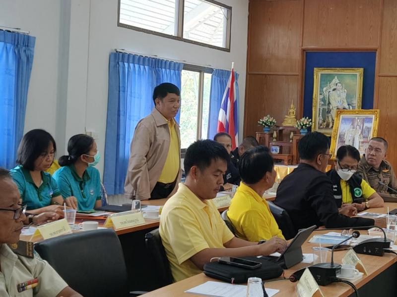 6. การประชุมหัวหน้าส่วนราชการ ทุกส่วน ,หัวหน้าหน่วยงานรัฐวิสาหกิจ ,ผู้บริหารสถานศึกษา ,หัวหน้าอุทยานแห่งชาติคลองวังเจ้า 