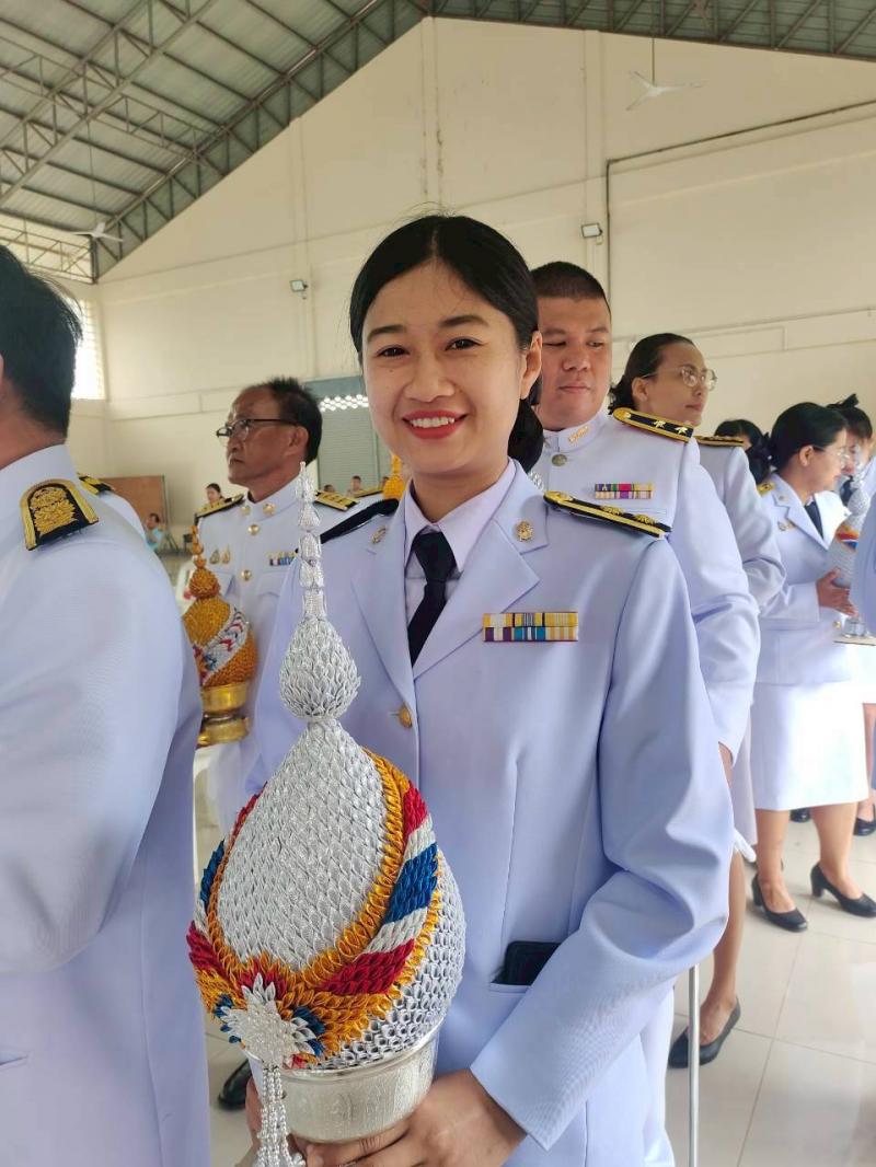 15. ร่วมพิธีถวายเครื่องราชสักการะ วางพานพุ่ม จุดเทียนถวายพระพรชัยมงคล วันแม่แห่งชาติ วันที่ 12 สิงหาคม 2568