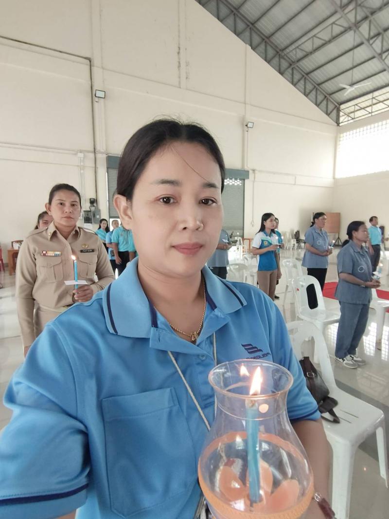 30. ร่วมพิธีถวายเครื่องราชสักการะ วางพานพุ่ม จุดเทียนถวายพระพรชัยมงคล วันแม่แห่งชาติ วันที่ 12 สิงหาคม 2568