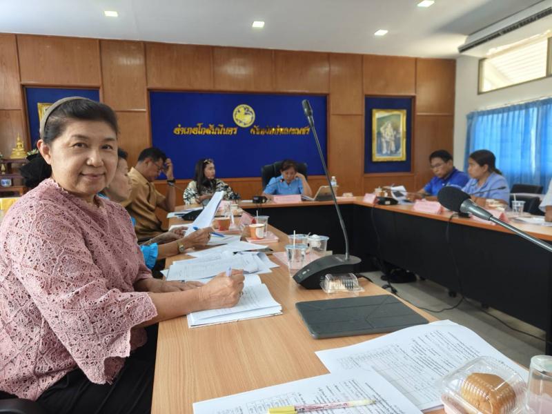 3. ประชุมคณะกรรมการกลั่นกรองและติดตามการดำเนินงานกองทุนพัฒนาบทบาทสตรีอำเภอโกสัมพีนคร ครั้งที่ 5 /2568 วันที่ 15 สิงหาคม 2568