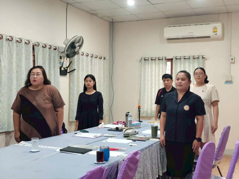 2. เข้าร่วมการประชุมประจำเดือนตุลาคม ครั้งที่ 10 ปีการศึกษา พ.ศ.2568 