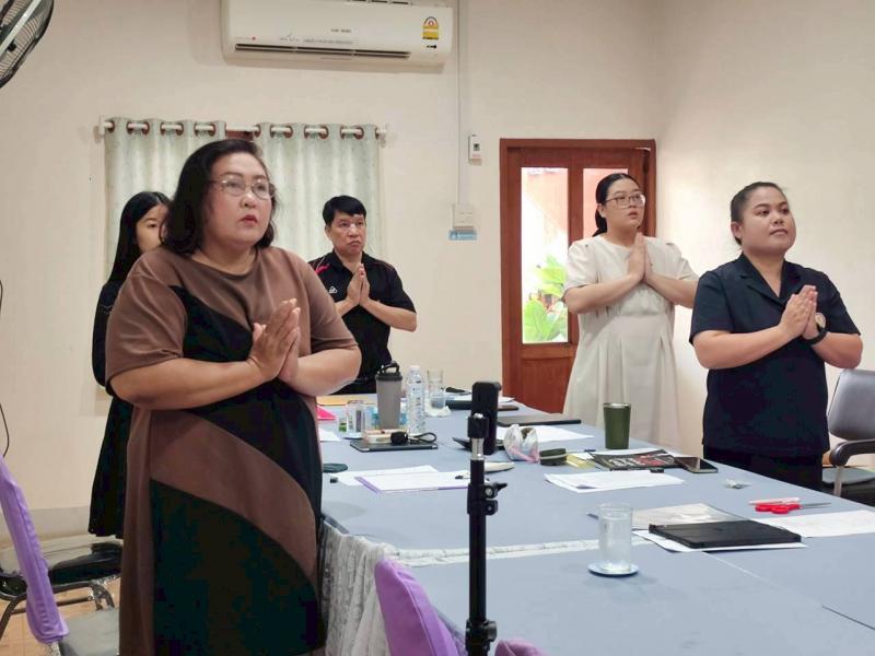 4. เข้าร่วมการประชุมประจำเดือนตุลาคม ครั้งที่ 10 ปีการศึกษา พ.ศ.2568 