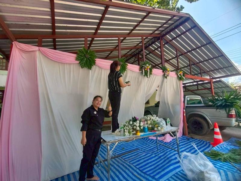 5. จัดสถานที่เพื่อจัดกิจกรรมปัจฉิมนิเทศนักศึกษาผู้สำเร็จการศึกษา วันที่ 12 พฤศจิกายน 2568