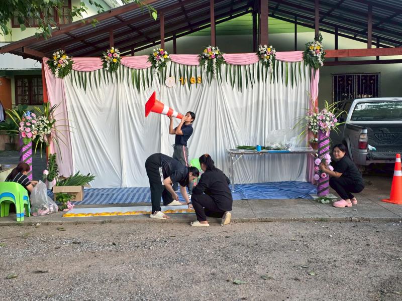 14. จัดสถานที่เพื่อจัดกิจกรรมปัจฉิมนิเทศนักศึกษาผู้สำเร็จการศึกษา วันที่ 12 พฤศจิกายน 2568