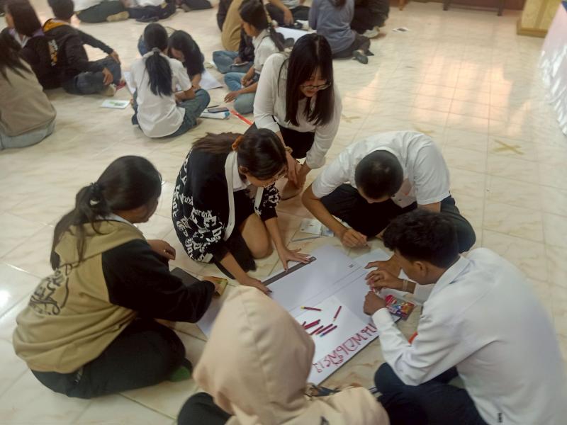 23. จัดการเรียนการสอนกลุ่มรายวิชาภาษาไทย จัดการเรียนรู้เรื่องสู้ภัยธรรมชาติ อุทกภัย 