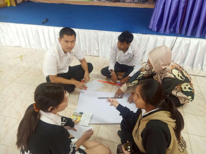 25. จัดการเรียนการสอนกลุ่มรายวิชาภาษาไทย จัดการเรียนรู้เรื่องสู้ภัยธรรมชาติ อุทกภัย 