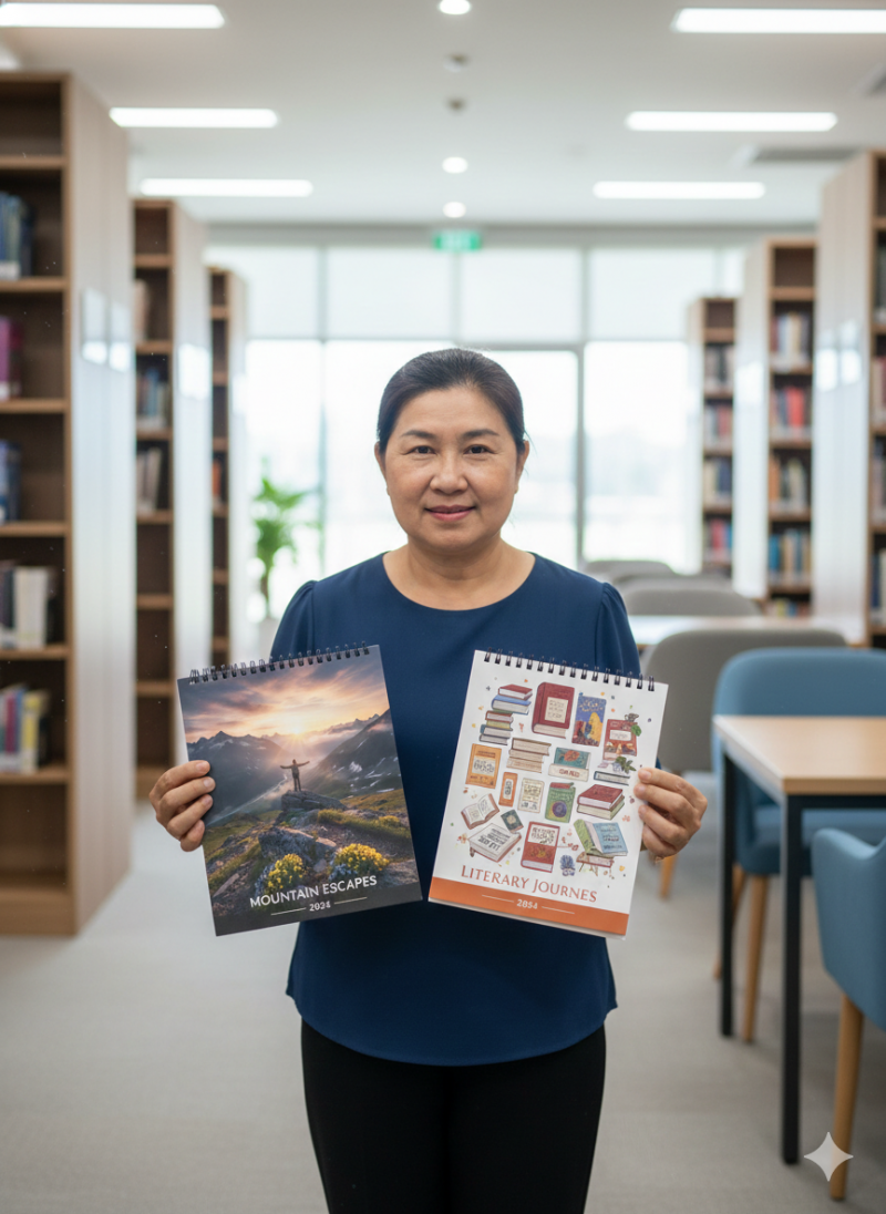 8. โครงการ “ปฏิทินเก่าปันสุข ส่งเป็นสื่อรักผ่านอักษรเบรลล์”  วันที่ 19 มกราคม 2569