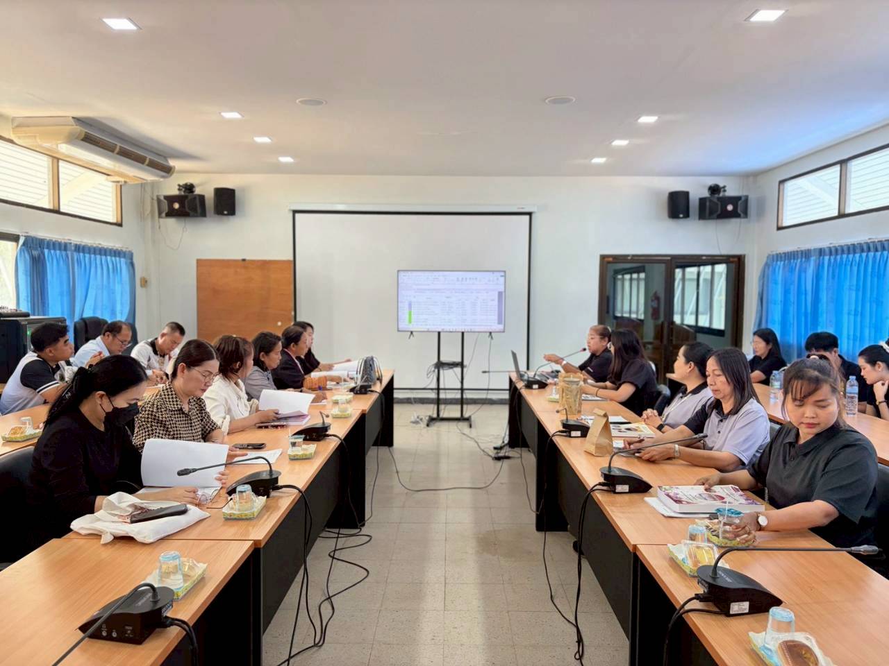 โครงการประชุมเชิงปฏิบัติการตรวจสอบความถูกต้อง การจัดทำข้อมูลผลการเรียนเฉลี่ยและค่าตำแหน่งเปอร์เซ็นต์ไทส์และการตรวจไขว้ (GPAX)ของสถานศึกษา  วันที่ 30 มีนาคม 2569