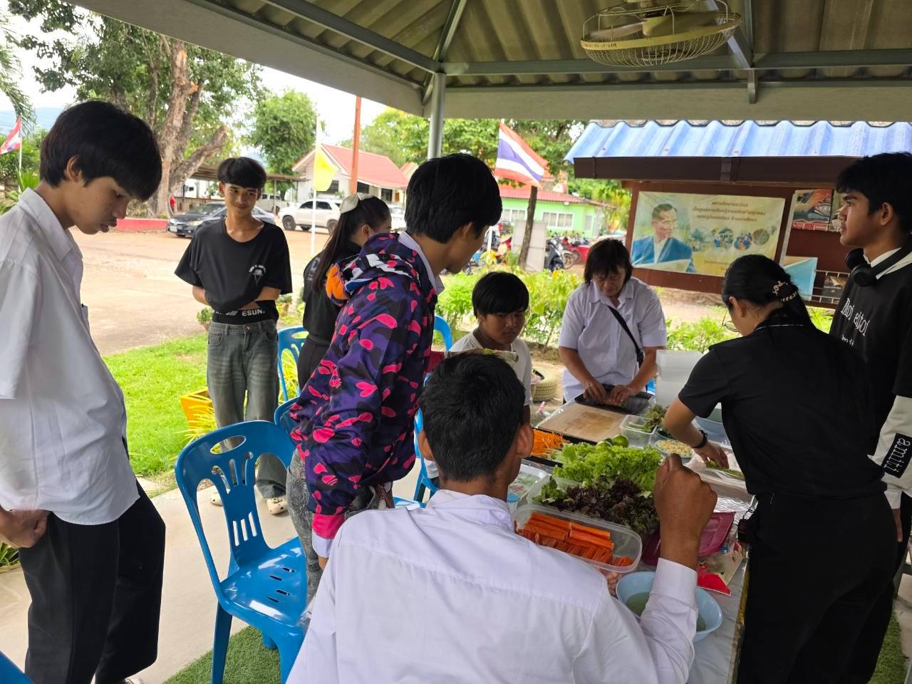 โครงการส่งเสริมการเรียนรู้พัฒนาทักษะสำหรับนักศึกษา สกร.ระดับอำเภอโกสัมพีนคร ;yomuj 19 สิงหาคม 2569