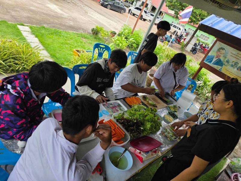 11. โครงการส่งเสริมการเรียนรู้พัฒนาทักษะสำหรับนักศึกษา สกร.ระดับอำเภอโกสัมพีนคร ;yomuj 19 สิงหาคม 2569