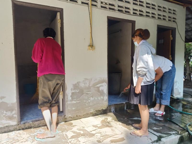 8. ร่วมบุญจิตอาสาพัฒนา  วัดสลกบาตร  ต.สลกบาตร อ.ขาณุวรลักษบุรี จ.กำแพงเพชร  