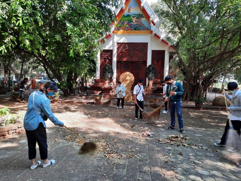 13. ร่วมบุญจิตอาสาพัฒนา  วัดสลกบาตร  ต.สลกบาตร อ.ขาณุวรลักษบุรี จ.กำแพงเพชร  