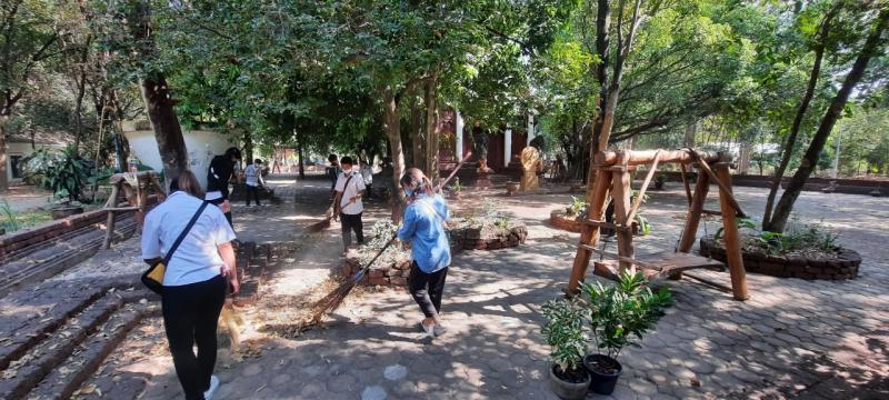 14. ร่วมบุญจิตอาสาพัฒนา  วัดสลกบาตร  ต.สลกบาตร อ.ขาณุวรลักษบุรี จ.กำแพงเพชร  