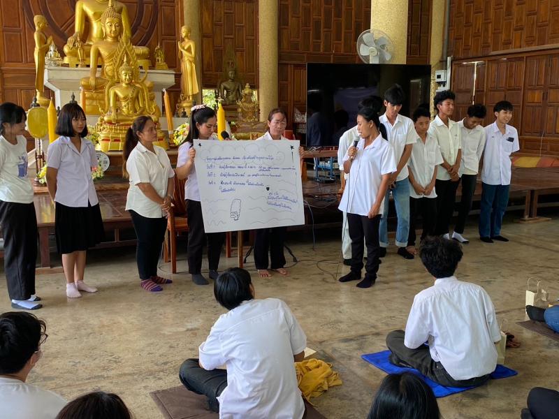 2. โครงการส่งเสริมคุณธรรม จริยธรรม เพื่อเสริมสร้างคุณภาพ ชีวิต 