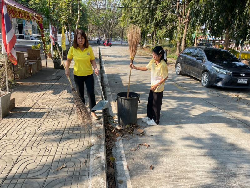 2.  ทำกิจกรรมจิตอาสา ทำดีด้วยหัวใจ 5 ส. พัฒนา สกร.ระดับอำเภอขาณุวรลักษบุรี 