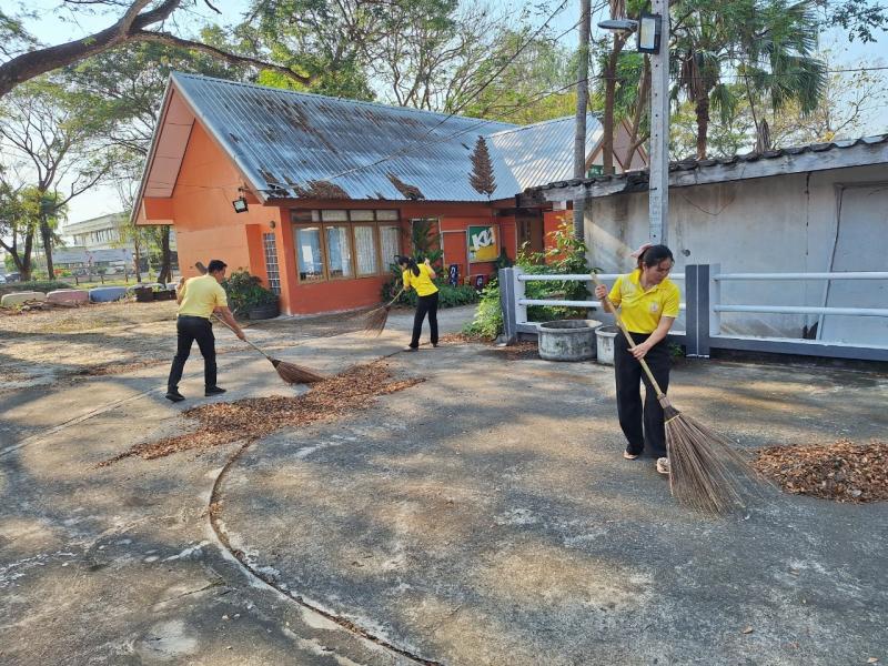 3.  ทำกิจกรรมจิตอาสา ทำดีด้วยหัวใจ 5 ส. พัฒนา สกร.ระดับอำเภอขาณุวรลักษบุรี 