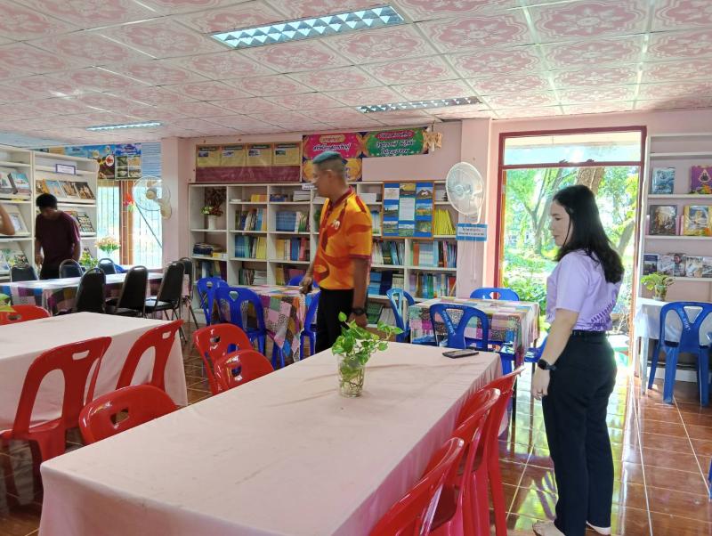 4. ตรวจเยี่ยมคณะครู และบุคลากร ศูนย์ส่งเสริมการเรียนรู้ระดับอำเภอขาณุวรลักษบุรี