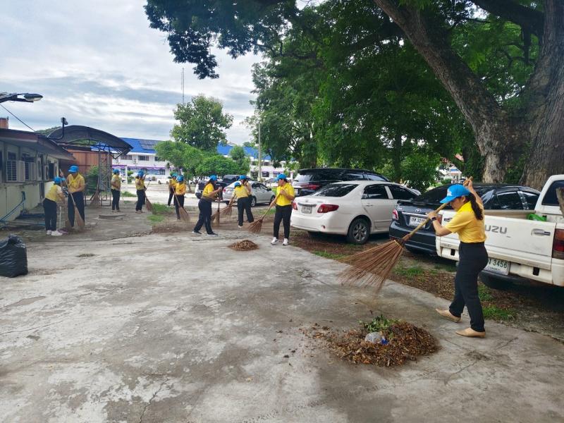 5. กิจกรรมจิตอาสา ทำดีด้วยหัวใจ 5 ส. พัฒนา สกร.ระดับอำเภอขาณุวรลักษบุรี  