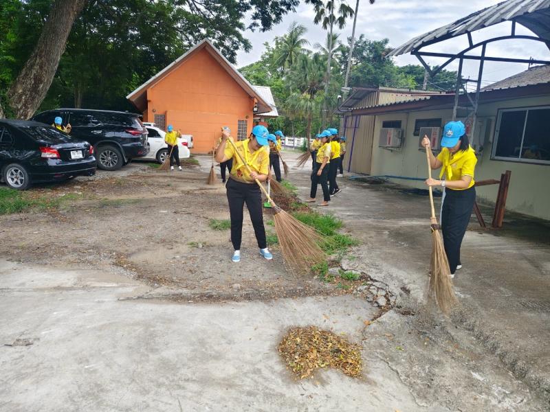 6. กิจกรรมจิตอาสา ทำดีด้วยหัวใจ 5 ส. พัฒนา สกร.ระดับอำเภอขาณุวรลักษบุรี  