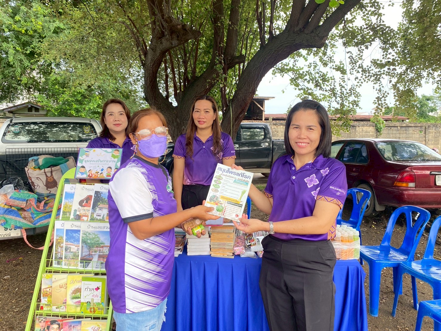 โครงการห้องสมุดเคลื่อนที่สำหรับชาวตลาด