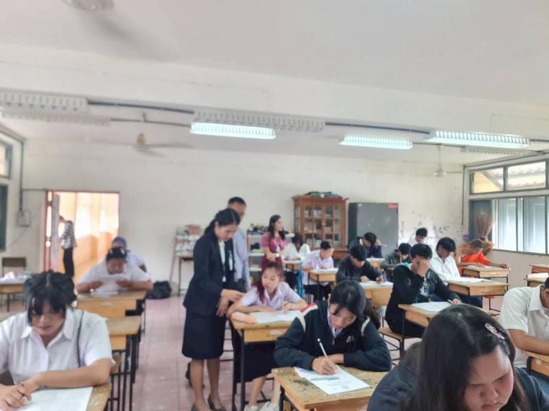 5. การสอบวัดผลและประเมินผลปลายภาคเรียน  ประจำภาคเรียนที่ 1 ปีการศึกษา 2568