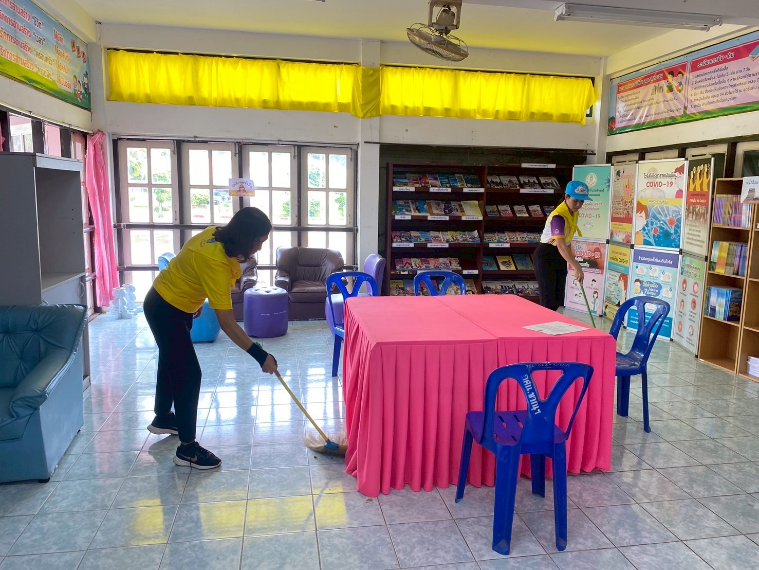 กิจกรรมจิตอาสาทำดีด้วยหัวใจ 5 ส. พัฒนา สกร. ระดับอำเภอขาณุวรลักษบุรี ประจำเดือนกันยายน 2568