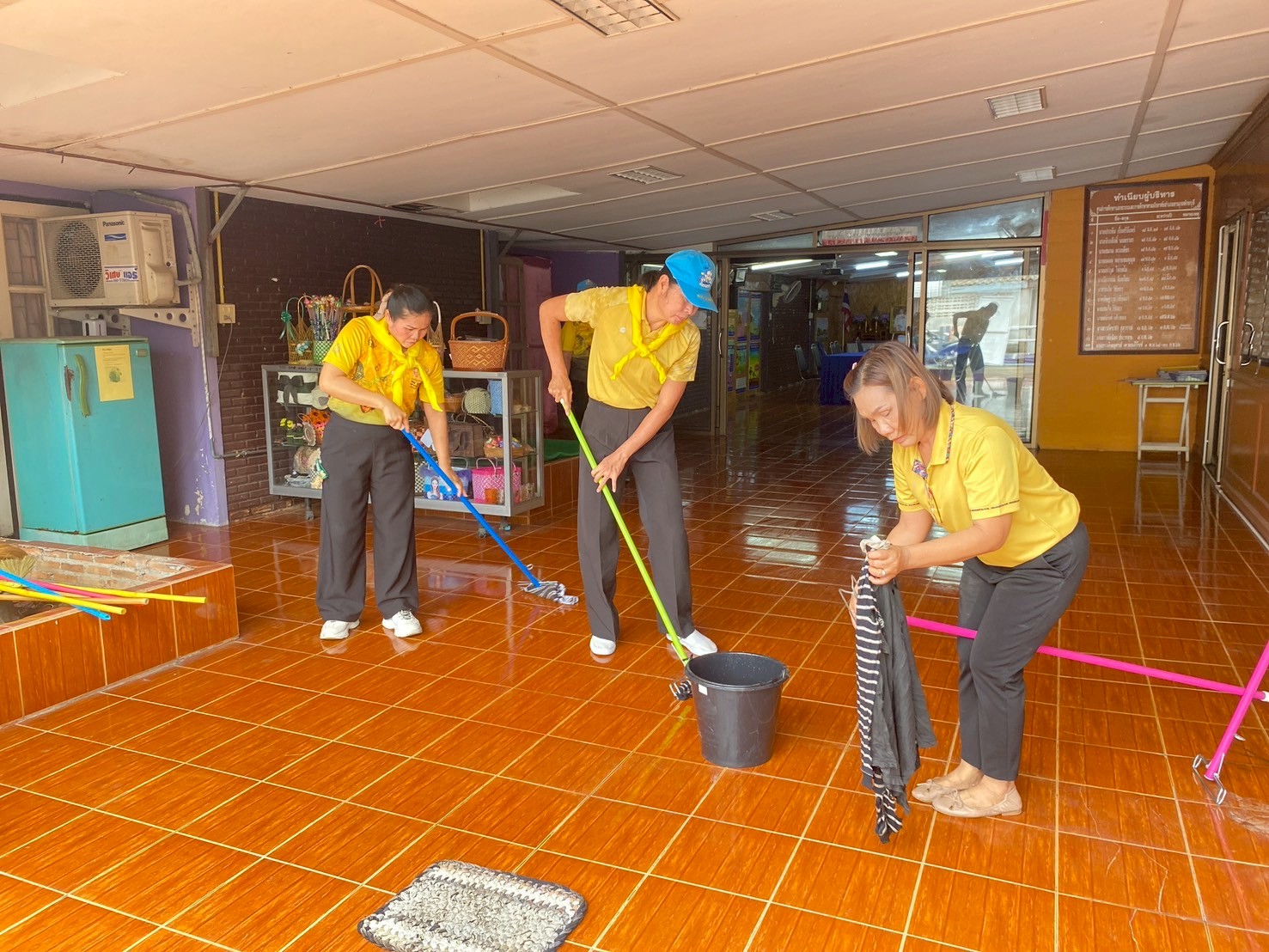 กิจกรรมจิตอาสาทำดีด้วยหัวใจ 5 ส. พัฒนา สกร. ระดับอำเภอขาณุวรลักษบุรี ประจำเดือนกันยายน 2568