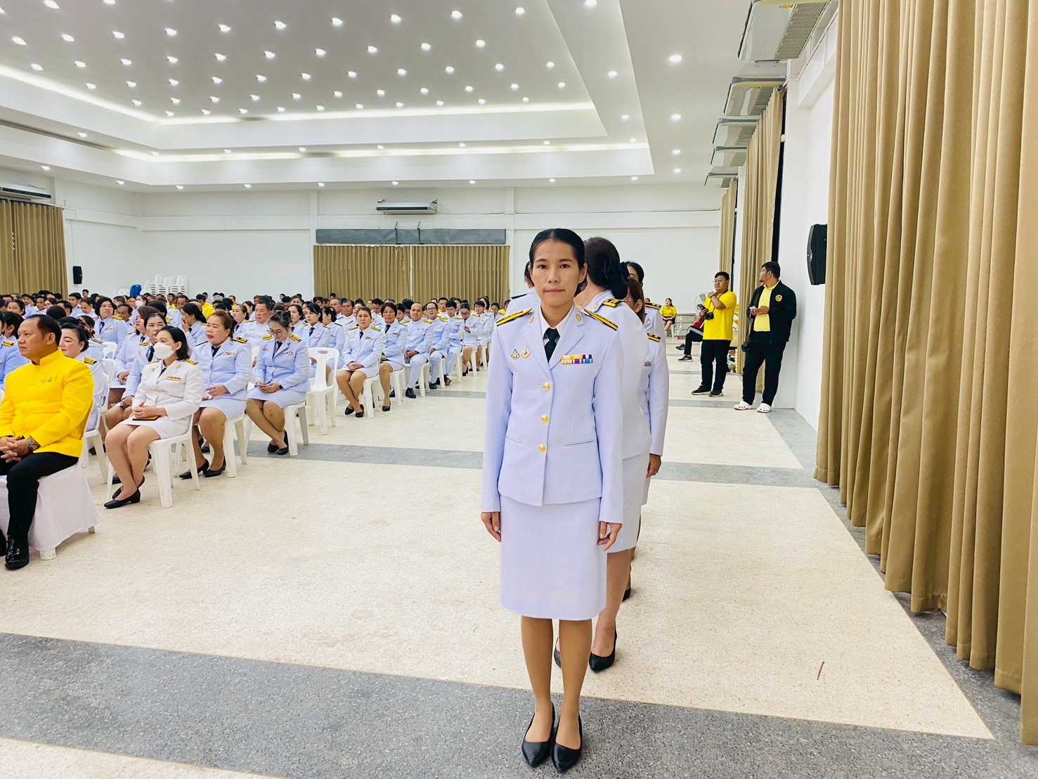 เข้าร่วมกิจกรรมน้อมรำลึกในพระมหากรุณาธิคุณ  เนื่องในวันนวมินทรมหาราช วันคล้ายวันสวรรคต พระบาทสมเด็จพระบรมชนกาธิเบศร มหาภูมิพลอดุลยเดชมหาราช บรมนาถบพิตร 