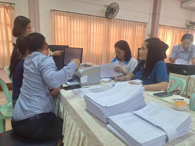 4. เข้าร่วมโครงการประชุมเชิงปฏิบัติการตรวจสอบความถูกต้อง การจัดทำข้อมูลผลการเรียนเฉลี่ยและค่าตำแหน่งเปอร์เซนต์ไทล์และการตรวจไขว้ (GPAX) ของสถานศึกษา ภาคเรียนที่ 1 ปีการศึกษา 2568