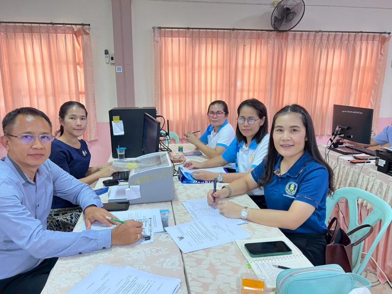 8. เข้าร่วมโครงการประชุมเชิงปฏิบัติการตรวจสอบความถูกต้อง การจัดทำข้อมูลผลการเรียนเฉลี่ยและค่าตำแหน่งเปอร์เซนต์ไทล์และการตรวจไขว้ (GPAX) ของสถานศึกษา ภาคเรียนที่ 1 ปีการศึกษา 2568