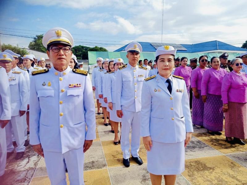 4. เข้าร่วมพิธีวางพวงมาลา เนื่องในวันคล้ายวันสวรรคตพระบาทสมเด็จพระจุลจอมเกล้าเจ้าอยู่หัว (วันปิยมหาราช) ประจำปี 2568