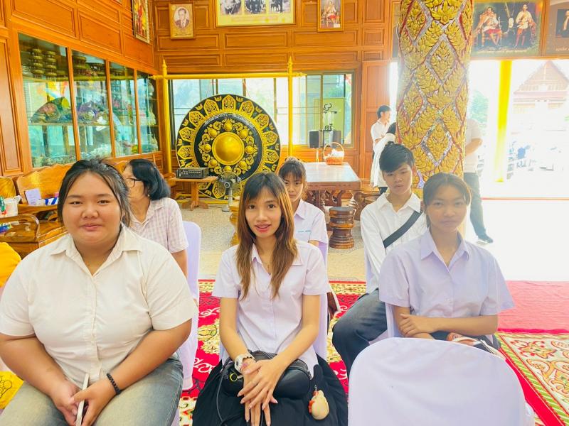 4.  เข้าร่วมโครงการ “จังหวัดกำแพงเพชร พาทำบุญ ในวันธรรมสวนะ” ประจำปีงบประมาณ 2569 ครั้งที่ 5 