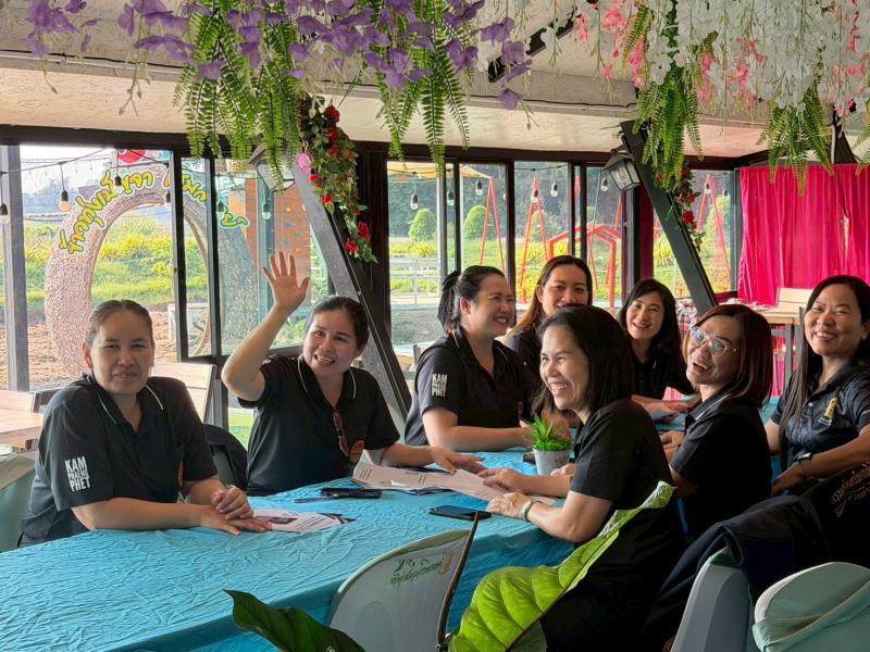 7. เข้าร่วมโครงการประชุมเชิงปฏิบัติการจัดทำแผนปฏิบัติการ  ประจำปีงบประมาณ 2569